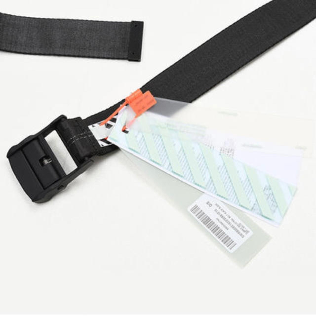 Off-white belt オフホワイト ベルト 黒 200cm