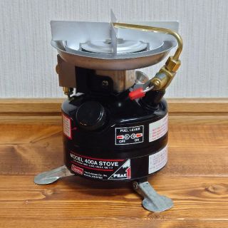 Coleman - ☆希少☆ コールマン Peak1 黒 400A STOVE 2レバー 89年1月