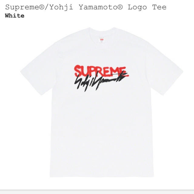 Supreme(シュプリーム)のmサイズ Supreme Yohji Yamamoto  シュプリーム メンズのトップス(Tシャツ/カットソー(半袖/袖なし))の商品写真