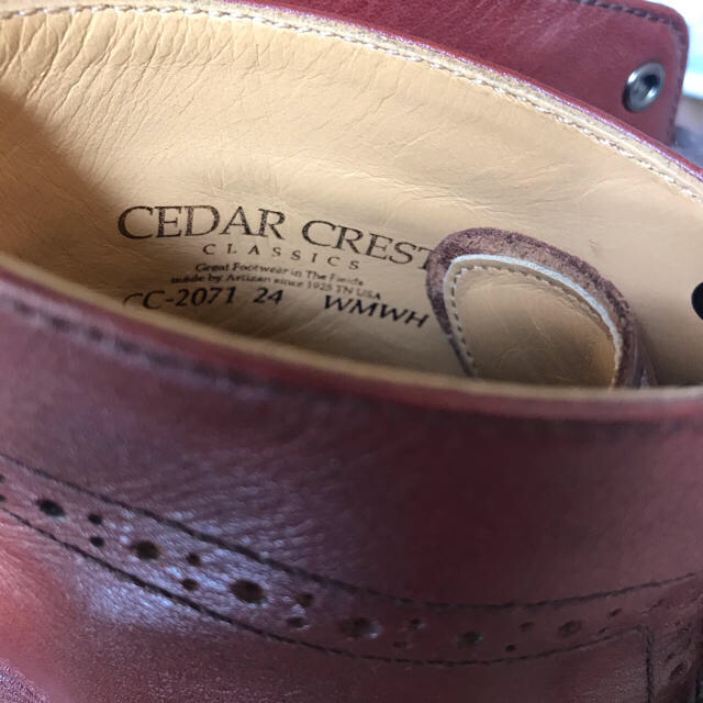 CEDAR CREST(セダークレスト)の▪︎  Cedar Crest  ▪︎  本革レースアップシューズ レディースの靴/シューズ(ブーツ)の商品写真