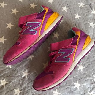 ニューバランス(New Balance)のニューバランス人気パープルマゼンタピンクニューバランス23cm(スニーカー)