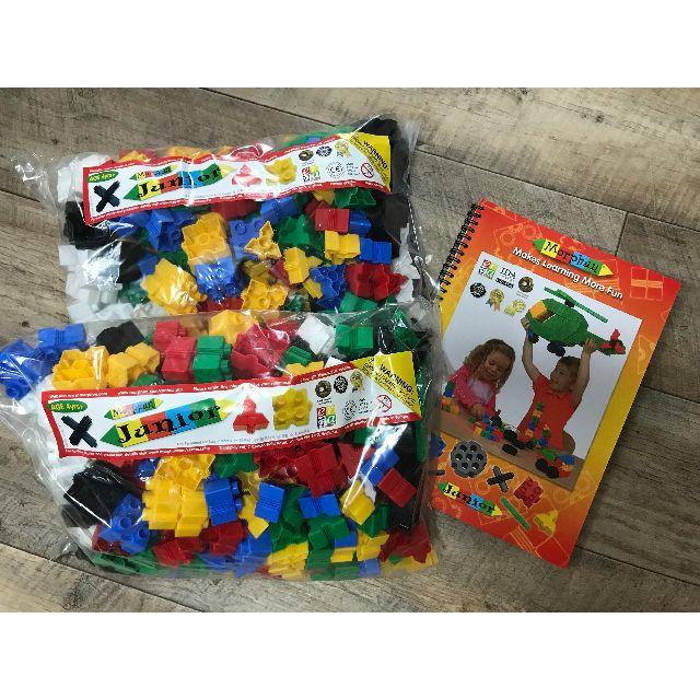 モルファンブロック ジュニア 300ピースx2 計600ピース 組立リーフレット