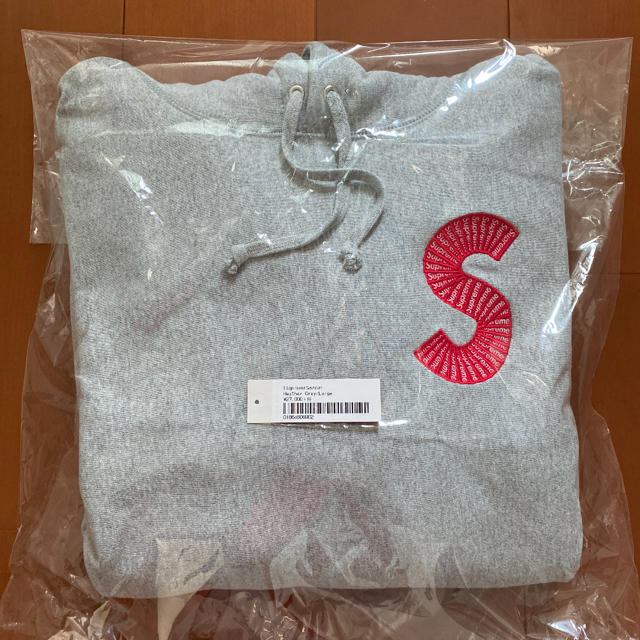 supreme s logo hooded sweatshirt