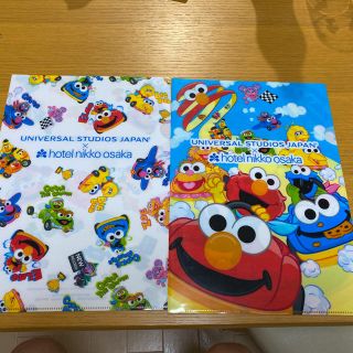 セサミストリート(SESAME STREET)のユニバーサルスタジオジャパン×ホテル日航大阪　クリアファイル(クリアファイル)