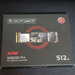 中古 ADATA XPG SX 8200Pro SSD 512GB(PCパーツ)