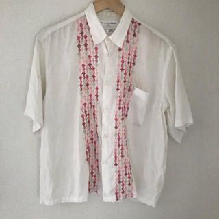 コムデギャルソン(COMME des GARCONS)のcommedesgarcons shirt 刺繍シャツ(シャツ)