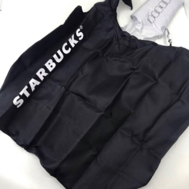 Starbucks Coffee(スターバックスコーヒー)の訳あり Starbucks eko Foldable Bag スタバ エコバッグ レディースのバッグ(エコバッグ)の商品写真