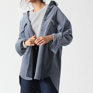 フリークスストア(FREAK'S STORE)の【きりん様専用】FREAK’S STOREコーデュロイビッグシャツ(シャツ/ブラウス(長袖/七分))