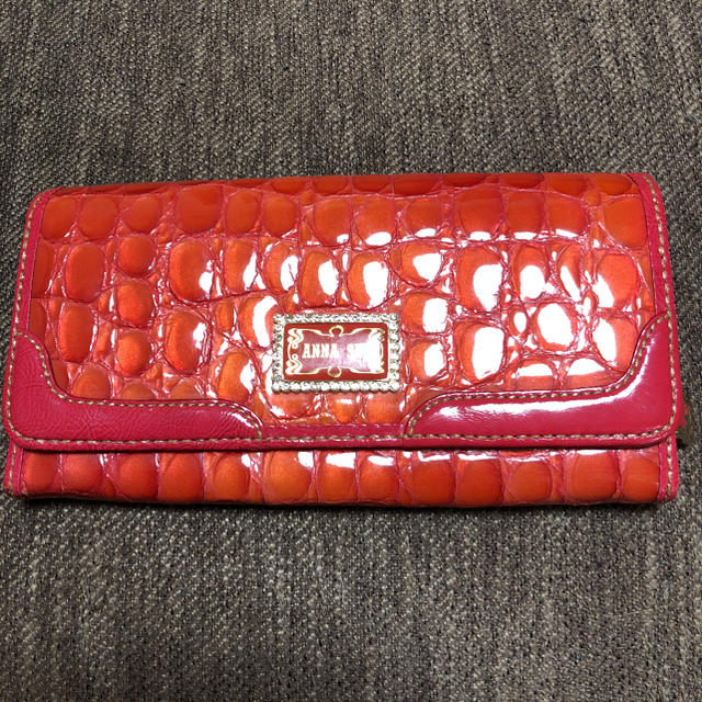 ANNA SUI(アナスイ)のANNA SUI エナメル長財布 レディースのファッション小物(財布)の商品写真