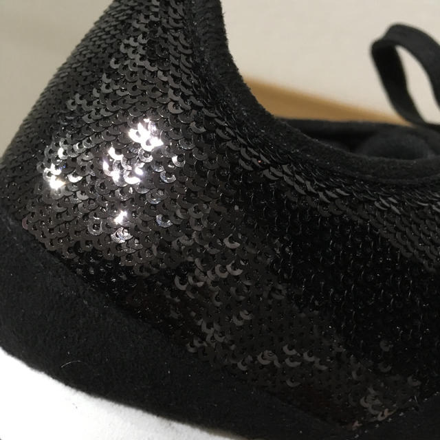EDWIN(エドウィン)の滝様専用 新品 EDWIN スニーカー 黒 キラキラ スパンコール   レディースの靴/シューズ(スニーカー)の商品写真