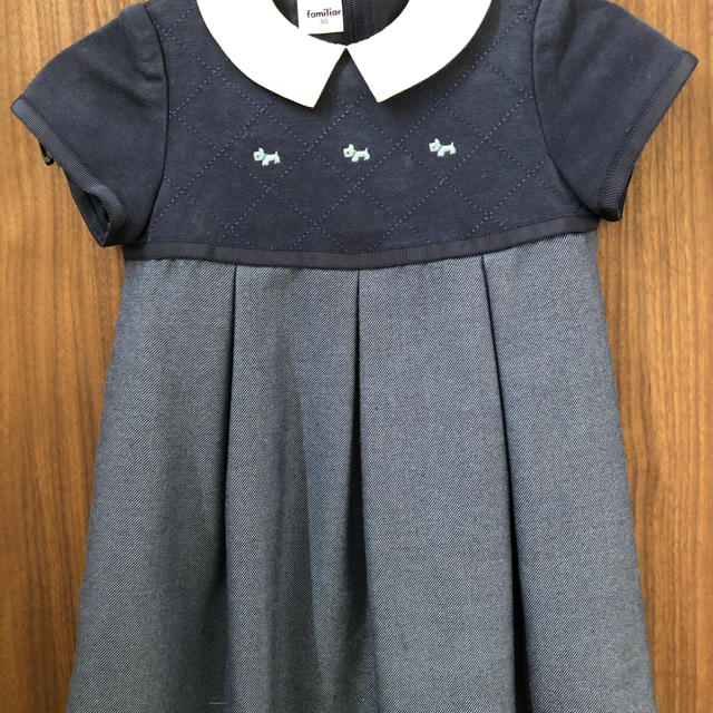 familiar(ファミリア)のファミリア　ワンピース 90 キッズ/ベビー/マタニティのキッズ服女の子用(90cm~)(ワンピース)の商品写真