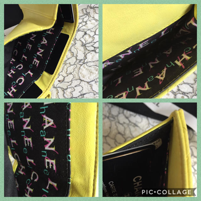 レア☆CHANEL シャネル 財布 ミニウォレット イエロー 三つ折り財布 レア☆CHANEL シャネル 財布 ミニウォレット イエロー 三つ折り財布