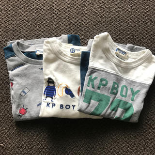ニットプランナー(KP)のKPboy 3枚セット　サイズ110(Tシャツ/カットソー)