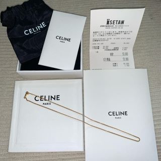 セリーヌ(celine)のceline セリーヌ　イニシャル　ネックレス(ネックレス)