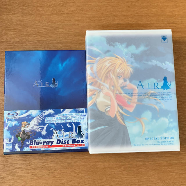 AIR』Blu-ray Disc Box〈4枚組〉&「劇場版 AIR 』DVDの通販 by ...