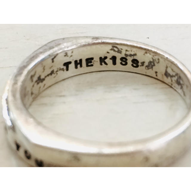 THE KISS(ザキッス)のTHE KISS ザキッス シルバー リング。 レディースのアクセサリー(リング(指輪))の商品写真