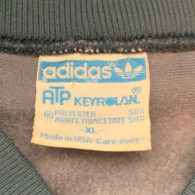 adidas - adidas atp 80s USA製 ブルーグレー トラック adidas - adidas atp 80s USA製 ブルーグレー トラック
