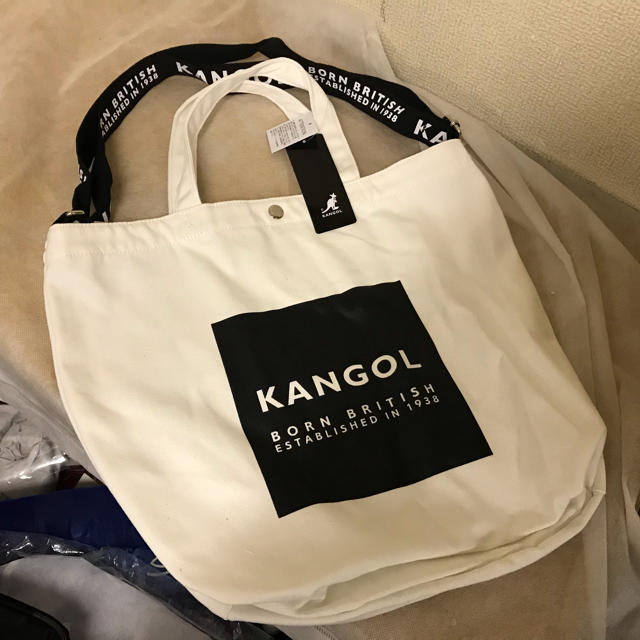 KANGOL(カンゴール)の新品未使用　カンゴール2way ショルダー 250-4934 レディースのバッグ(トートバッグ)の商品写真