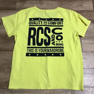 ロデオクラウンズ(RODEO CROWNS)のRCWC イエロー　tシャツ(Tシャツ(半袖/袖なし))