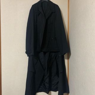 ヨウジヤマモト(Yohji Yamamoto)のyohji yamamoto pour homme 17AW つなぎドレス(チェスターコート)