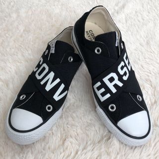 コンバース(CONVERSE)のコンバース/ロゴデザイン/スニーカー/ゴムで楽チン(スニーカー)