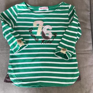 パーソンズキッズ(PERSON'S KIDS)のボーダー　サイズ110(Tシャツ/カットソー)