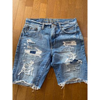 アメリカンイーグル(American Eagle)のアメリカンイーグル　ハーフパンツ　ダメージデニム(ショートパンツ)