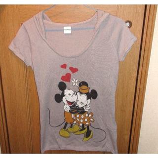 ディズニー(Disney)の【りんりん様】ミッキー&ミニーのフードつき半そでセーター　他５点<g080>(ニット/セーター)