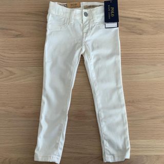 ポロラルフローレン(POLO RALPH LAUREN)の新品　ポロ ラルフローレン  キッズ　パンツ　白(パンツ/スパッツ)