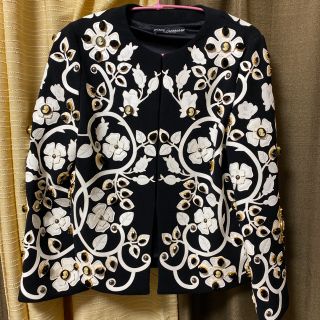 ドルチェアンドガッバーナ(DOLCE&GABBANA)のDOLCE&GABBANA(ノーカラージャケット)