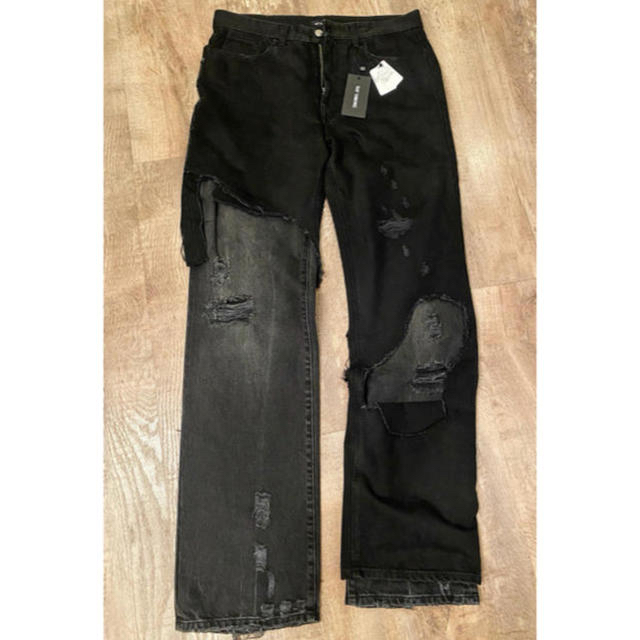 raf simons relax destroyed denimデニム/ジーンズ