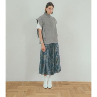 ステュディオス(STUDIOUS)のN様専用★CLANE完売新作FLOWING FLOWER SKIRT★新品同様品(ロングスカート)