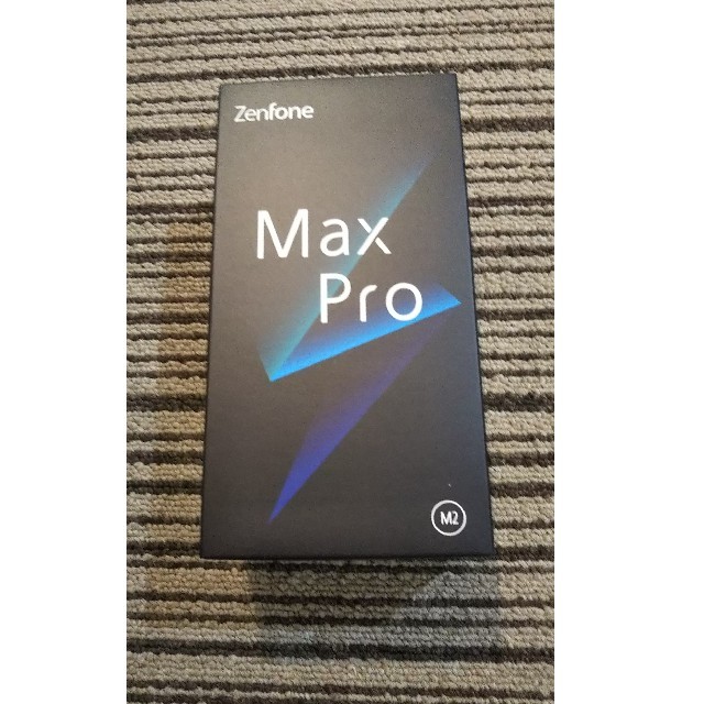 スマートフォン本体【新品未開封】  ZenFone Max Pro (M2) 6GB/64GB