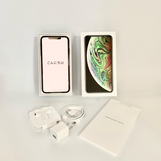 新品 iPhone Xs Max Space Gray 64 GB SIMフリー オフ 34840円