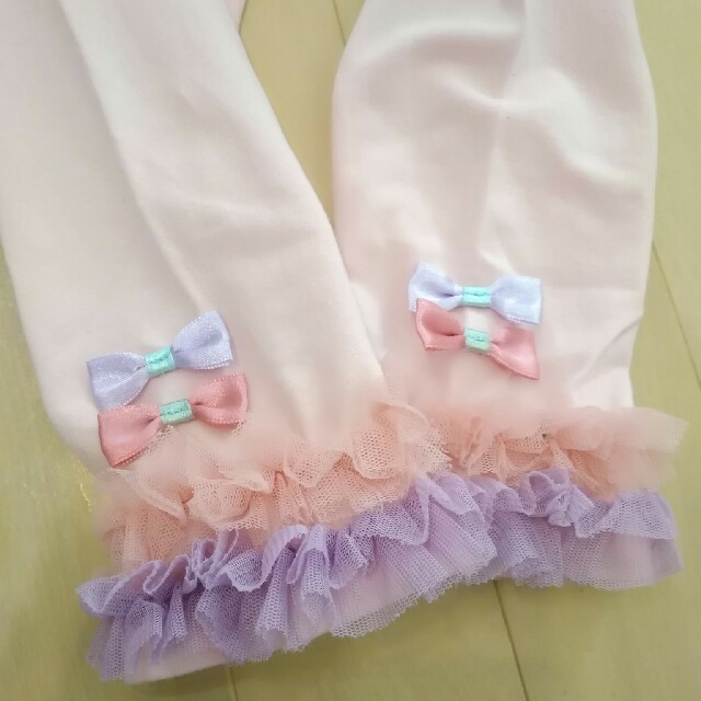 fafa(フェフェ)のパンパンチュチュ　レギンス　100 キッズ/ベビー/マタニティのキッズ服女の子用(90cm~)(パンツ/スパッツ)の商品写真