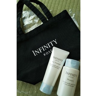 インフィニティ(Infinity)のInfinity 非売品セット(キャンバス地トート、シャンプー&トリートメント)(トートバッグ)