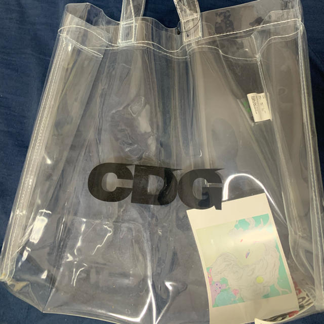 CDG 透明バッグ