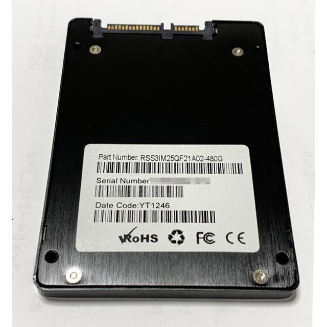 送料込 SuperSSpeed S302-Lite SSD 480GB（中古品） スマホ/家電/カメラのPC/タブレット(PC周辺機器)の商品写真