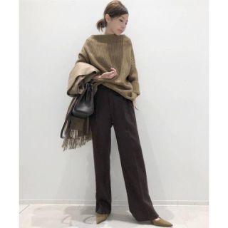 アパルトモンドゥーズィエムクラス(L'Appartement DEUXIEME CLASSE)のkkkk様専用❗️アパルトモン☆ブラウンのSide Zip Pants(カジュアルパンツ)