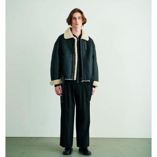 サンシー(SUNSEA)のyoke OVERSIZED BONBER JACKET  (フライトジャケット)