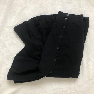 スカート ブラック カジュアル きれいめ かわいい 秋服(ロングスカート)