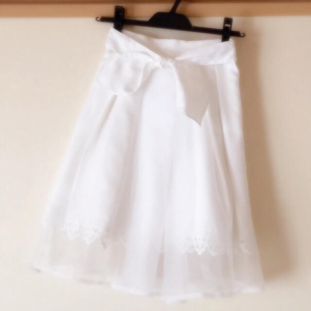 ROJITA(ロジータ)のROJITA  オーガンジースカート レディースのスカート(ひざ丈スカート)の商品写真