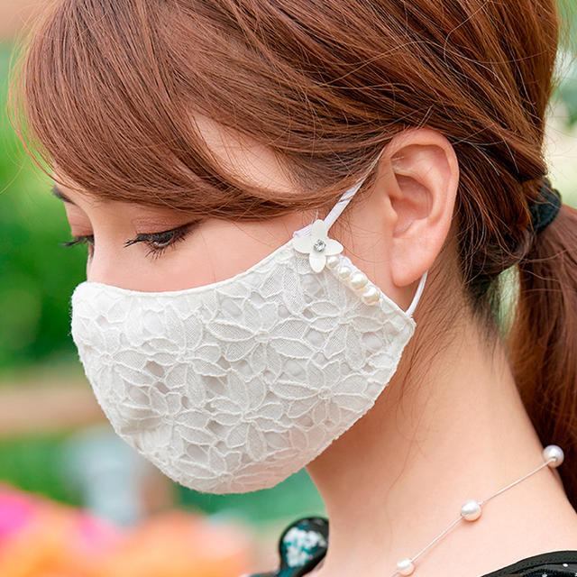 Chesty(チェスティ)のchestyチェスティ🤍レースmask レディースのアクセサリー(その他)の商品写真