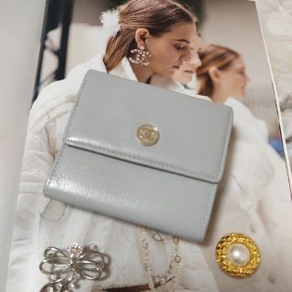 シャネル(CHANEL)の11万円（新品時の参考価格）シャネルダブルホック折財布♥(財布)