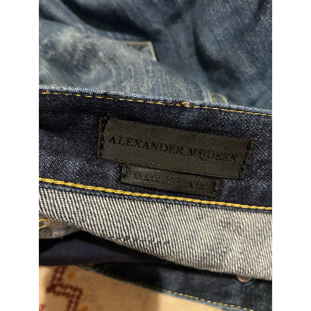 Alexander McQueen(アレキサンダーマックイーン)のALEXANDER McQUEENアレキサンダー マックイーンデニムパンツ メンズのパンツ(デニム/ジーンズ)の商品写真