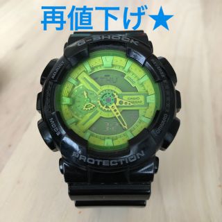 ジーショック(G-SHOCK)の※値下げ※G-SHOCK PROTECTION ☆ WR20BAR GA110B(腕時計(デジタル))