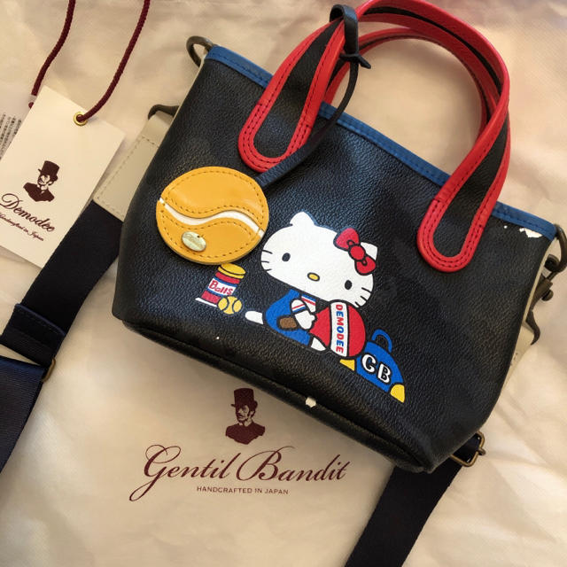 未使用　DEMODEE×GENTIL BANDIT×SANRIO　デモデ　キティ上部から持ち手17cm