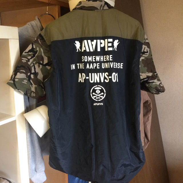 A BATHING APE(アベイシングエイプ)のape シャツ 迷彩 春に向け、夏に向け メンズのトップス(シャツ)の商品写真