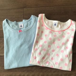 プチバトー(PETIT BATEAU)のプチバトー　半袖インナー　2枚セット　未着用　12歳用(下着)