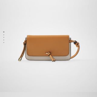 ザラ(ZARA)のミニマルクロスボディクラッチバッグ(クラッチバッグ)